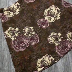 4/$20 St.Johns Bay floral skirt
